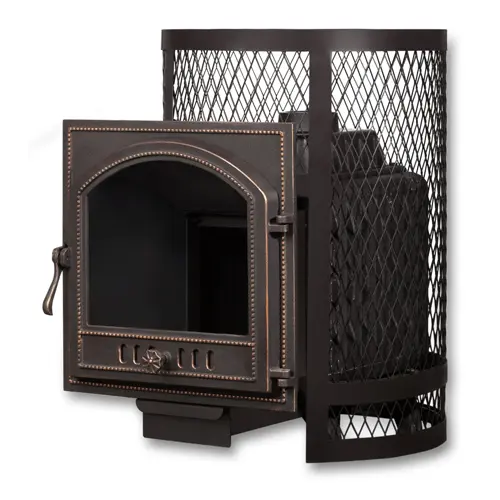 Банная печь Pro-Пар Кольчуга 18 (505) с сеткой