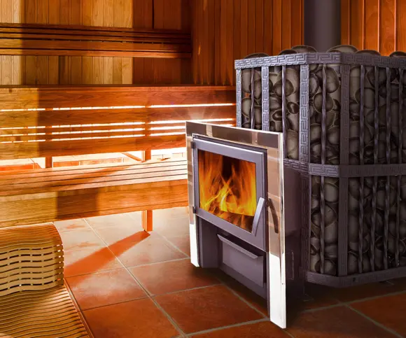 Купить банную печь в Минске со скидкой на дымоход
